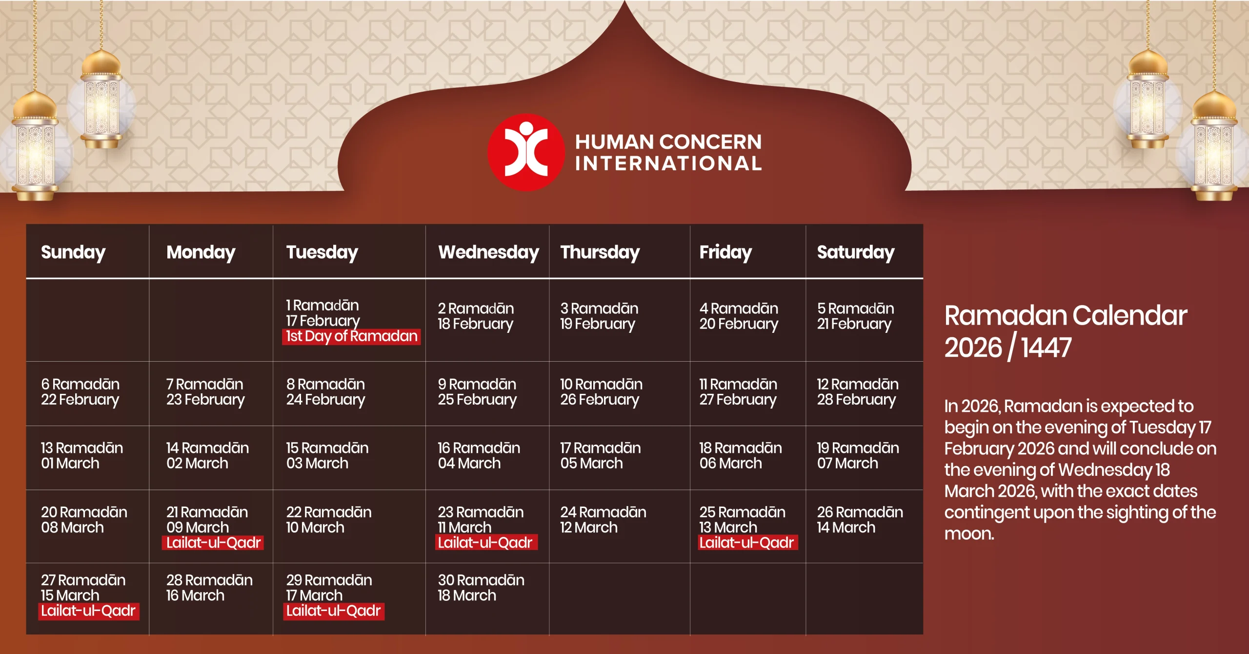 Ramadan 2026