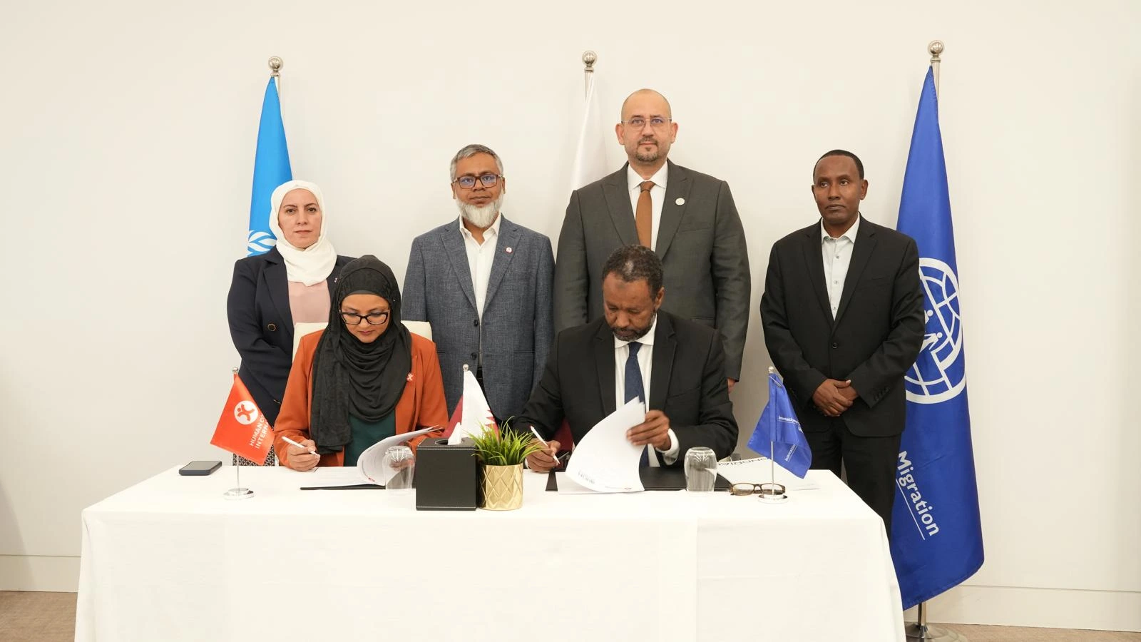 IOM Human Concern International Sign USD 1 Million Agreement to Tackle Human Trafficking